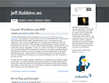 Tablet Screenshot of jeff.robbins.ws